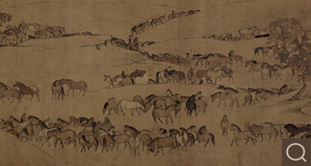 临韦偃牧放图卷 