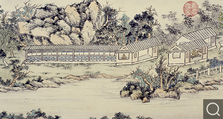 文园狮子林图卷