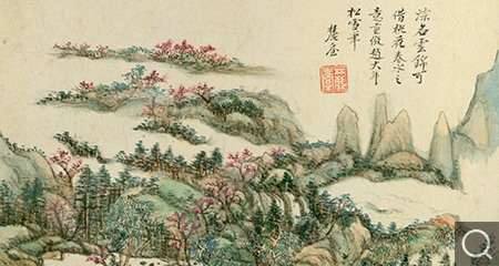 清 草堂十志图册